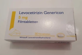 Levocetirizin Genericon 5mg Filmtabletten, 30 Stück