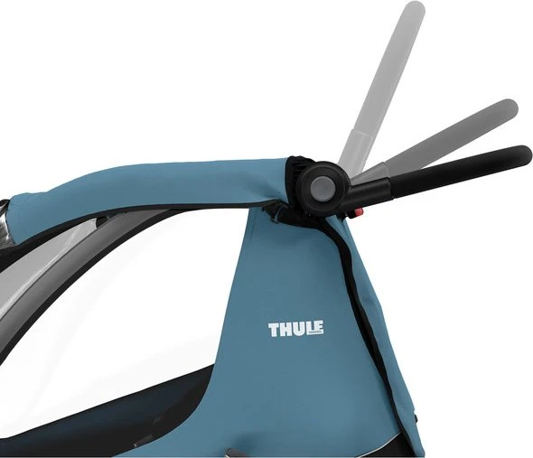 Thule Courier Fahrradanhänger aegean blue