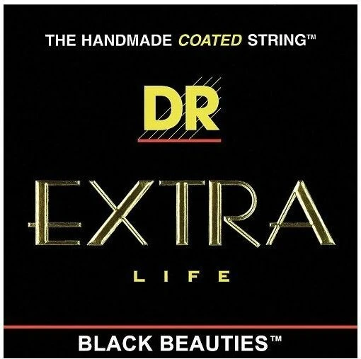 DR Strings Black Beauties Electric Heavy