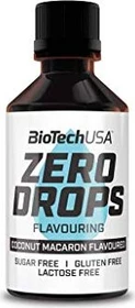 BioTech USA Zero Drops Kokosnuss Macaron 50ml