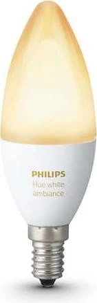 Philips Hue White Ambiance Single LED-Candle E14 6W