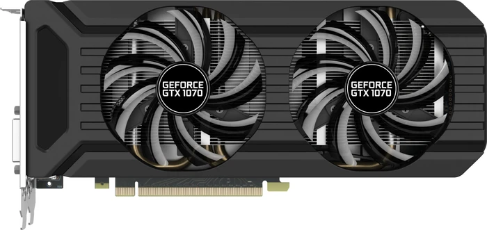 Palit GeForce GTX 1070 Dual, 8GB GDDR5, DVI, HDMI, 3x DP