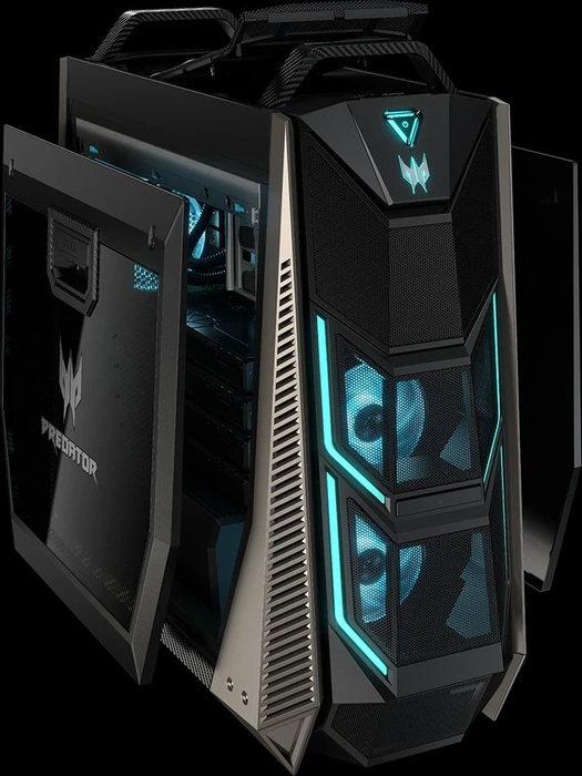 Acer Predator Orion 9000, Core i9-9900X, 64GB RAM, 2TB SSD, 6TB HDD, GeForce RTX 2080 Ti