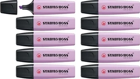 STABILO Boss Original Pastel Schimmer von Lila, 10er-Pack