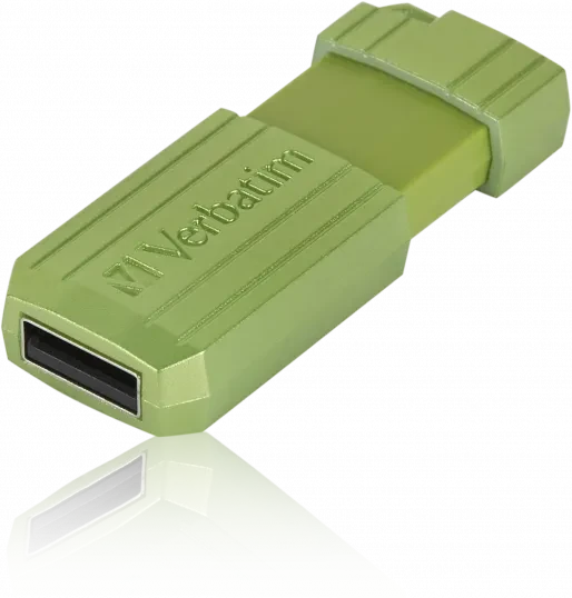 Verbatim Store 'n' Go PinStripe 64GB Eucalyptus Green, USB-A, USB 2.0