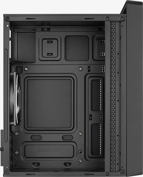AeroCool CS-109 [V1] Black, Glasfenster