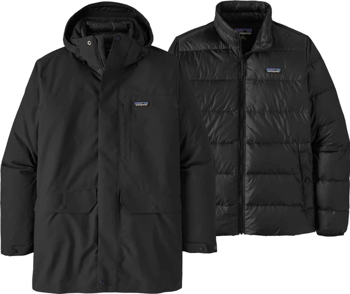 Patagonia Tres 3-in-1 Funktionsmantel schwarz (Herren)