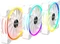 Alpenföhn Wing Boost 3 ARGB White Edition Triple, weiß, LED-Steuerung, Fernbedienung, 120mm, 3er-Pack Vorschaubild