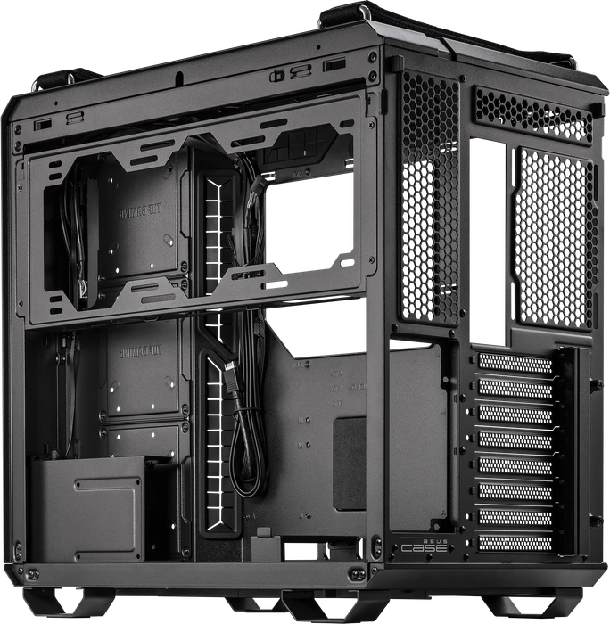 ASUS TUF Gaming GT502 Plus Black, Glasfenster