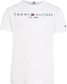 Tommy Hilfiger Essential Logo T-Shirt kurzarm weiß (Junior)