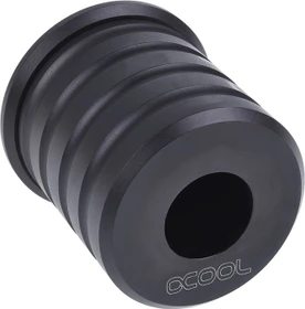 Alphacool Powerbutton Aluminium Body, schwarz