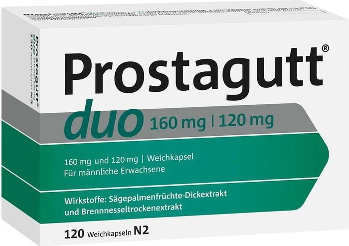 Prostagutt duo 160mg/120mg Weichkapseln, 120 Stück
