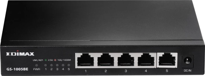 Edimax GS-10 Desktop 2.5G Switch, 5x RJ-45