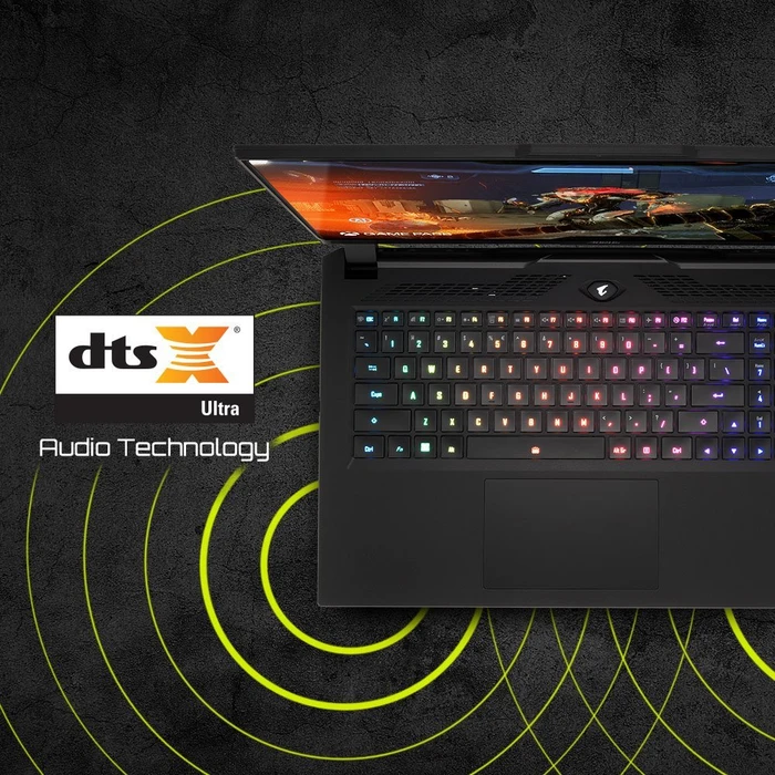 GIGABYTE AORUS 17, Core i7-12700H, 16GB RAM, 1TB SSD, GeForce RTX 3070 Ti, DE
