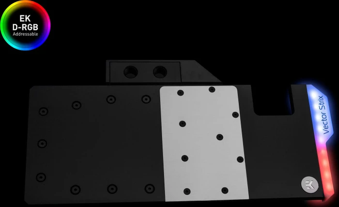 EK Water Blocks Quantum Line EK-Quantum Vector Strix RTX 2080 Ti D-RGB, Nickel, Acetal