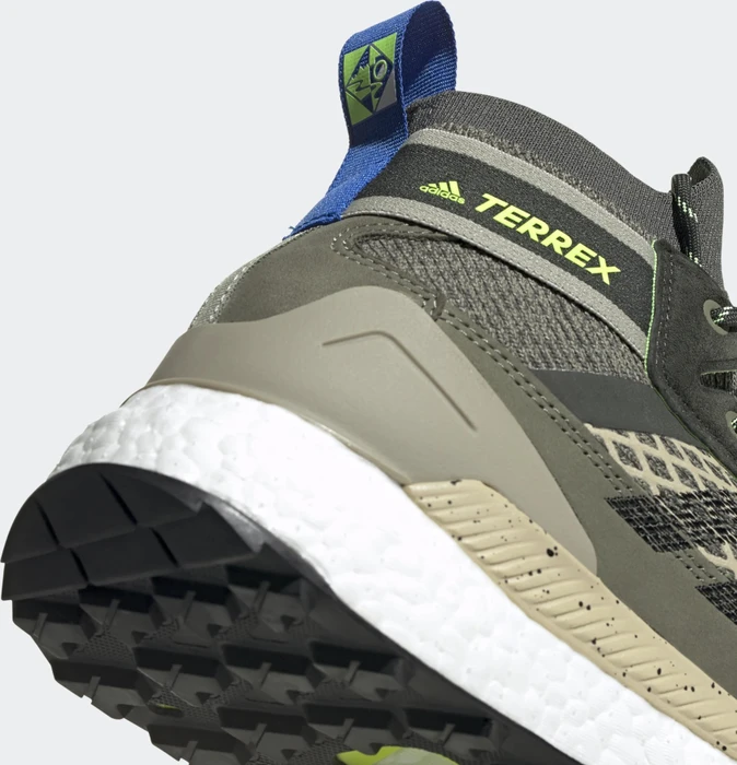 adidas Terrex Free Hiker grey/core black/signal green (Herren)
