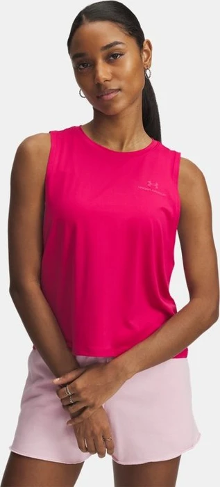 Under Armour Vanish Energy Crop Tanktop Funktionsshirt ärmellos shaded fuchsia (Damen)