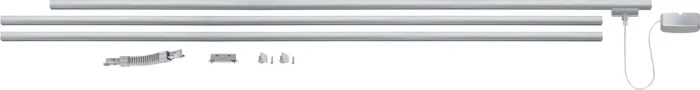 Paulmann URail Basic Schienensystem-Set 3m (3x 1m) chrom matt