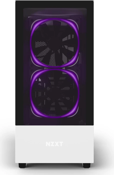 NZXT H510 Elite, weiß, Glasfenster
