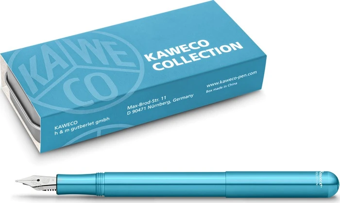 Kaweco Collection Liliput blue, rechte Hand, extra fein