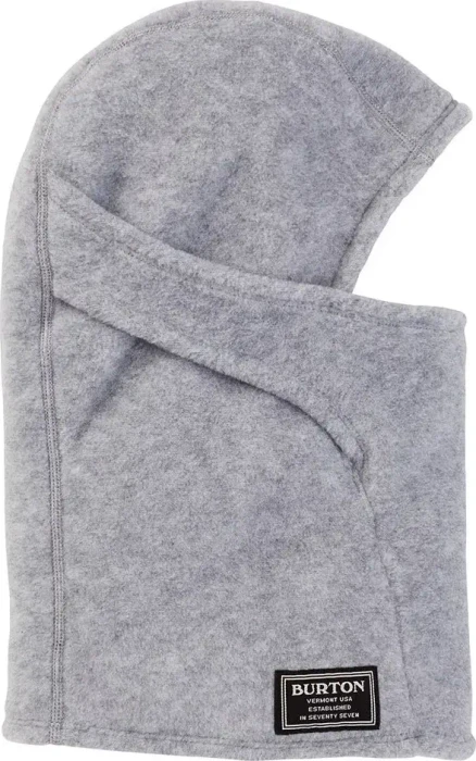 Burton Ember Fleece Hood Sturmhaube gray heather