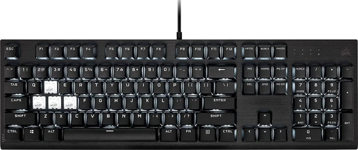 Corsair Pro Keycap Mod Kit, Kunststoff (PBT) Double-Shot, schwarz, 105 Tasten, ISO-DE