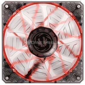 BitFenix Spectre Pro LED schwarz/rot, 140mm