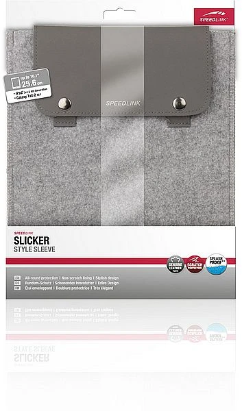Speedlink Slicker Style Sleeve für iPad 3/4/Galaxy Tab 2 10.1 grau