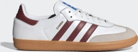 adidas Samba OG cloud white/collegiate burgundy/gum