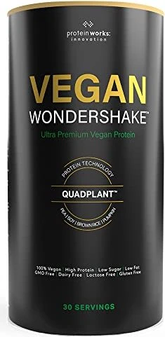The Protein Works Vegan Wondershake Cookies & Cream 750g