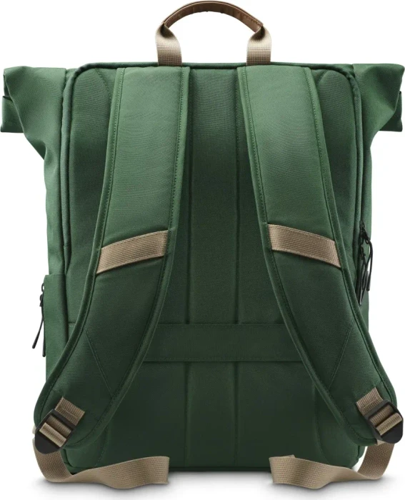 Hama Silvan, Laptop-Rucksack, Rolltop, 16.2" grün