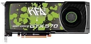 KFA2 GeForce GTX 570, 1.25GB GDDR5, 2x DVI, Mini HDMI
