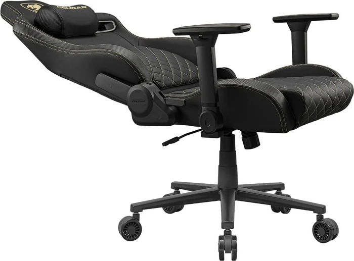 Cougar Defensor Gold CGR-DFL-GLB Gamingstuhl, schwarz/gold
