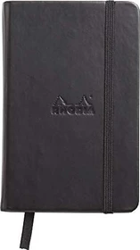 Rhodia Boutique Webnotebook, A6, liniert, Hardcover, schwarz, 96 Blatt