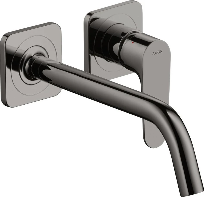 Hansgrohe Axor Citterio M Waschbeckenarmatur 227mm polished black chrome