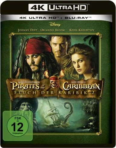 Pirates of the Caribbean - Fluch der Karibik 2 (4K Ultra HD)