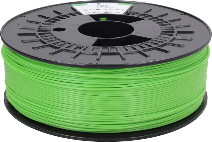 3DJake ABS, Hellgrün, Spule, 1.75mm, 1.00kg