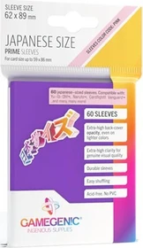 Gamegenic Japanese Size Prime Sleeves violett, 60 Stück