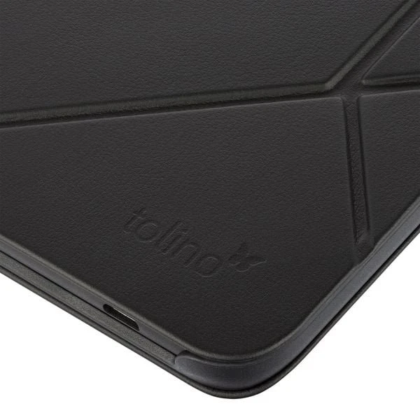 tolino shine Origami Cover, PU, schwarz