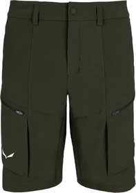 Salewa Puez Durastretch Cargo Hose kurz dark olive