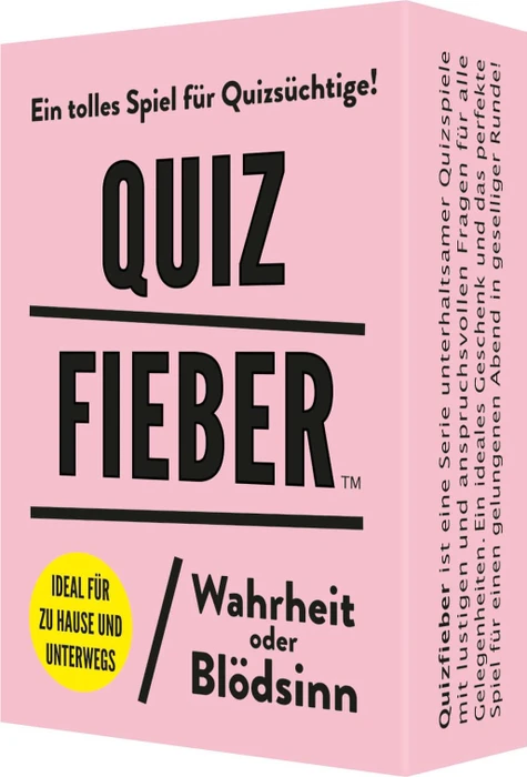 Quizfieber: Wahrheit oder Blödsinn