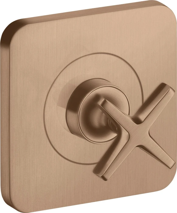 Hansgrohe Axor Citterio E Absperrventil brushed red gold