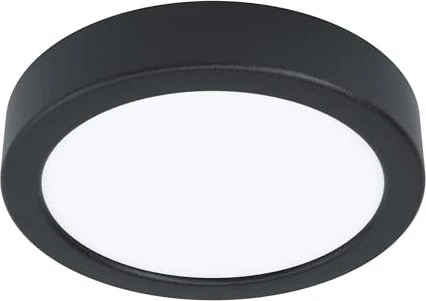 Eglo Fueva 5 rund 16cm 11W 3000K Aufbauleuchte schwarz