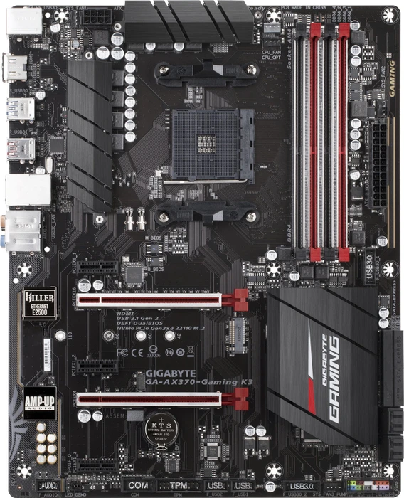 GIGABYTE GA-AX370-Gaming K3 (AMD AM4)