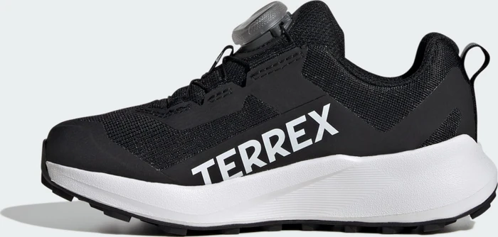 adidas Terrex Agravic BOA core black/cloud white/semi impact orange (Junior)