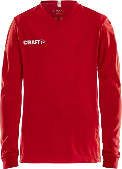 Craft Squad Go Funktionsshirt langarm bright red (Junior)