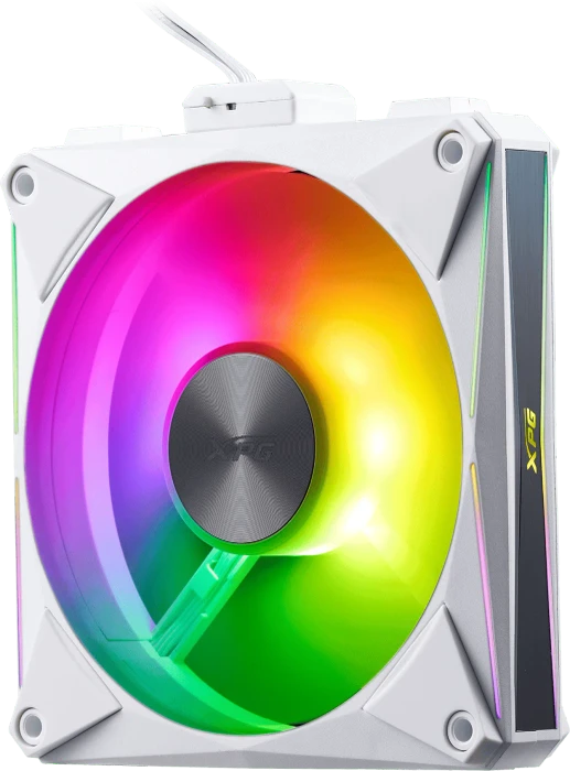 ADATA XPG Hurricane MAG 120 ARGB PWM, weiß, 120mm, 4er-Pack
