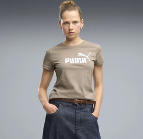 Puma ESS No. 1 Logo T-Shirt kurzarm mouse gray