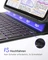Inateck Superleicht Tastatur Hülle für iPad Air 6 11"/iPad Air 5/iPad 10/iPad Pro 11", schwarz, DE Vorschaubild