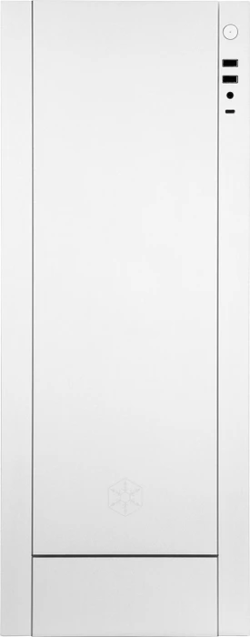 SilverStone Alta F1 Silver, silber, Glasfenster